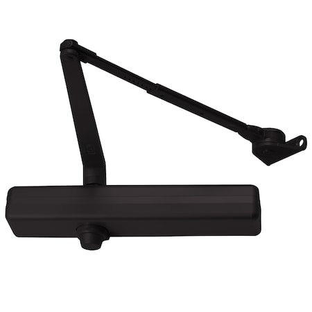 Lcn Manual, Hydraulic, 1460 Series Surface Mounted Closers, Door Closer, Medium Duty Black 1461-H BLACK DS